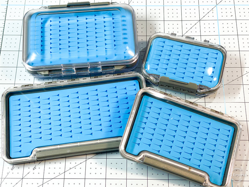 FliCon Silicon Fly Box is durable and allows the slits to be molded directly into the silicon rather than cut out