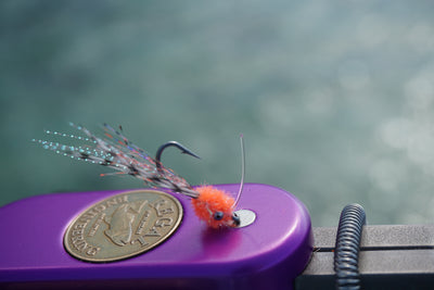 Made with premium material the Dr. Taylor Bonefish Puff is smaller than a coin