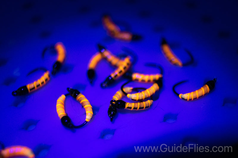 Fluorescent Nano Glow Caddis Transparent strands of Semperfli&